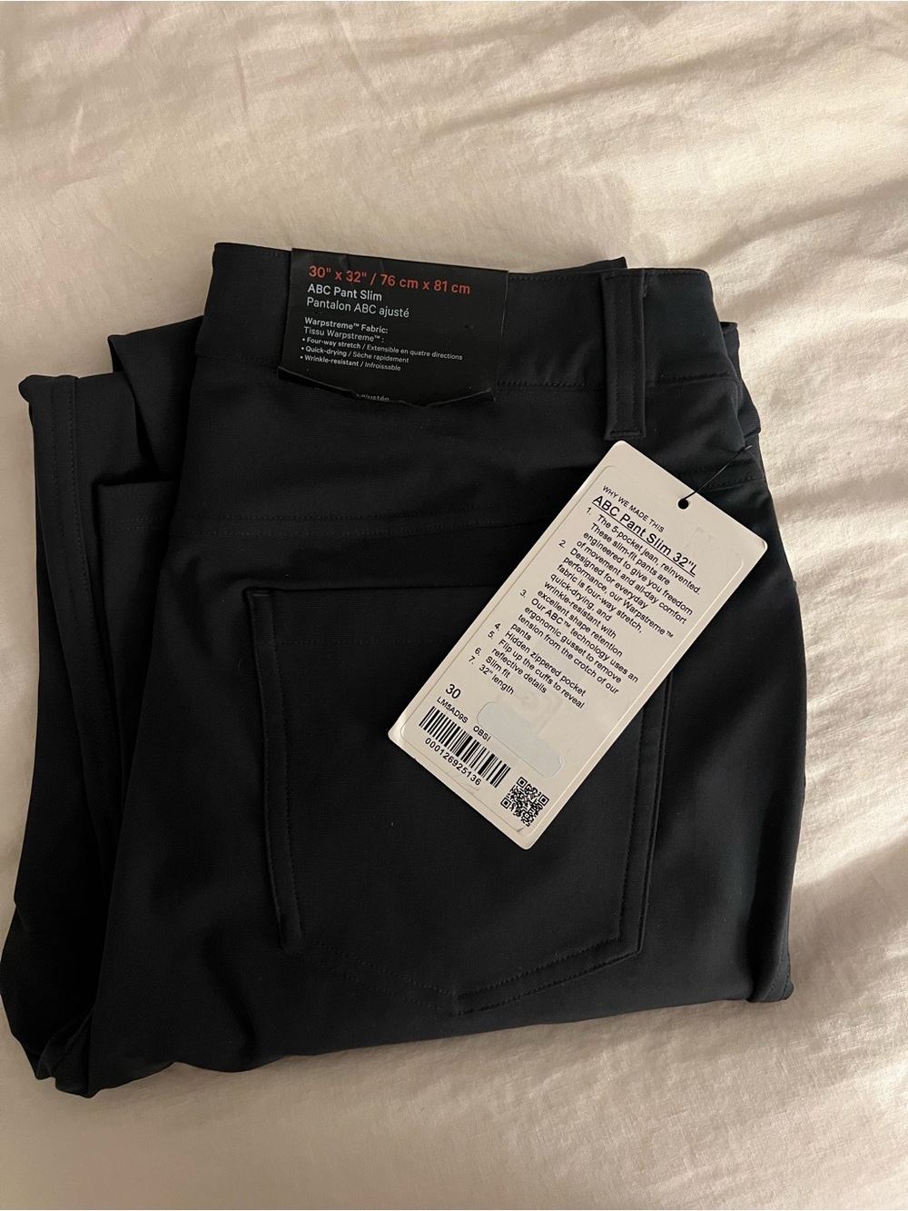 lululemon athletica Men's Slim Tech Jeans - Black